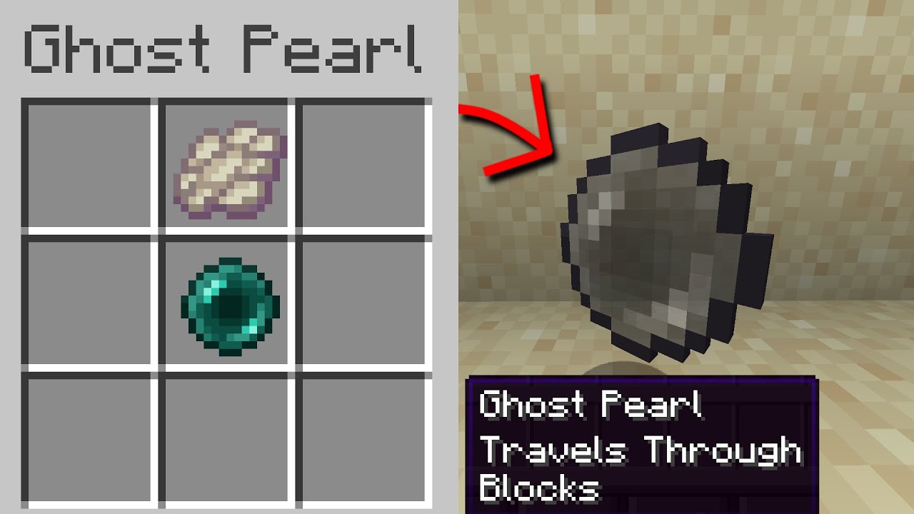 Minecraft MORE ENDER PEARLS MOD / THROW WEIRD ENDER PEARL FOR