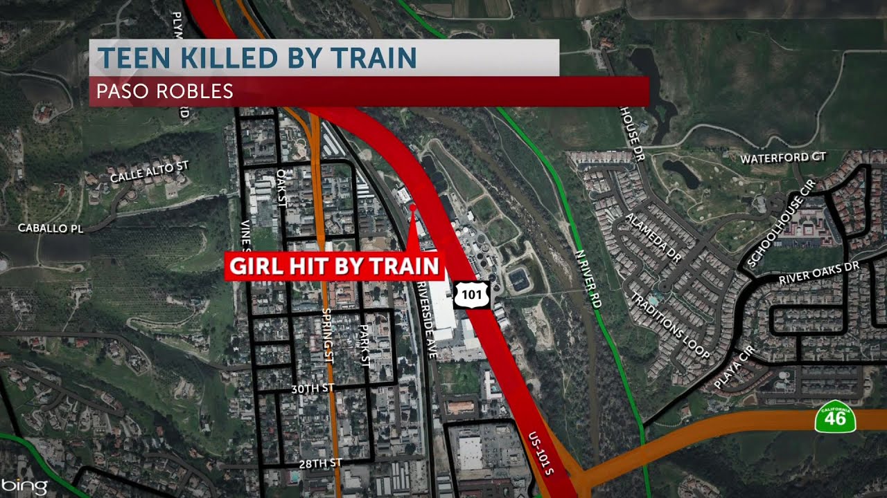 Person struck and killed by train in Paso Robles - YouTube