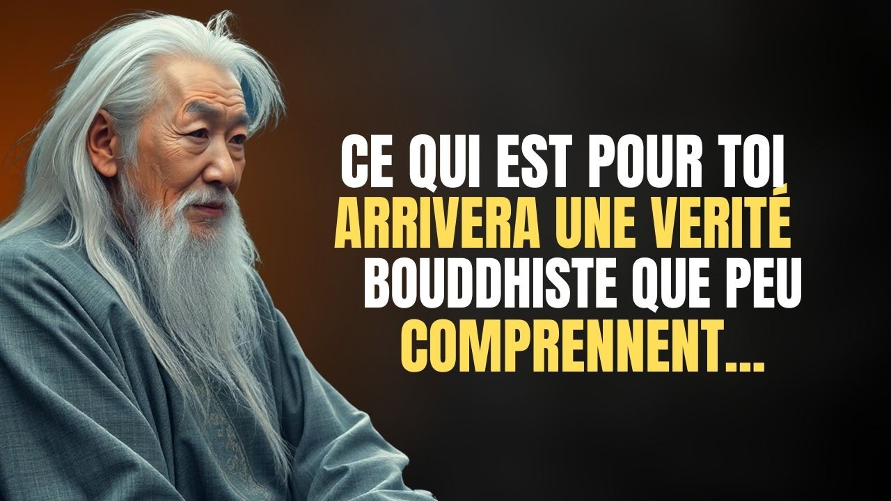 Ce qui est pour toi ARRIVERA Bouddhisme et destinée
