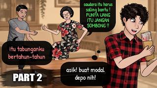 Dikira Menantu Kere 2, Begitu Tahu Punya Uang Langsung Mau Pinjam! #animasidrama Kartun Animasi
