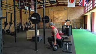 Single Leg Squat Kettlebell　シングルレッグスクワット（ケトルベル）