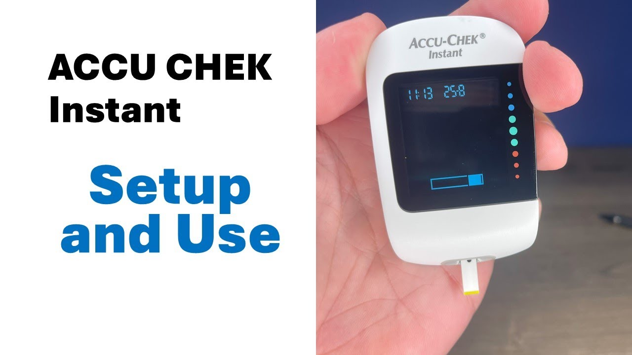 ACCU CHEK Instant how to setup and use YouTube