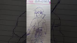 Sasuke 😢 #anime #art #drawing #naruto #narutoshippuden #shorts #short#jujutsukaisen