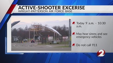 WPAFB to hold active-shooter exercise Wednesday