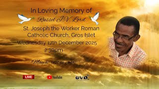 Death Announcement & Life in Photo of Russel J V Lord