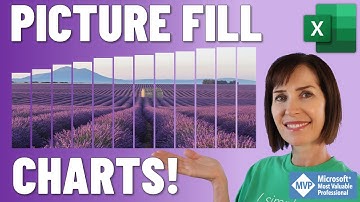 Captivating Excel Charts: Use Stylish Picture Fills to Enhance Data Visualization