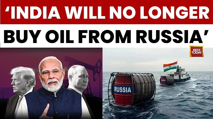 Donald Trump's Big Russia Claim: Says India Will Stop Buying Oil | India-US Relation | India Today
