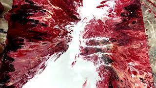 Мастер-класс сургутской художницы Марии Волгиной "Интерьерная картина в стиле fluid art"