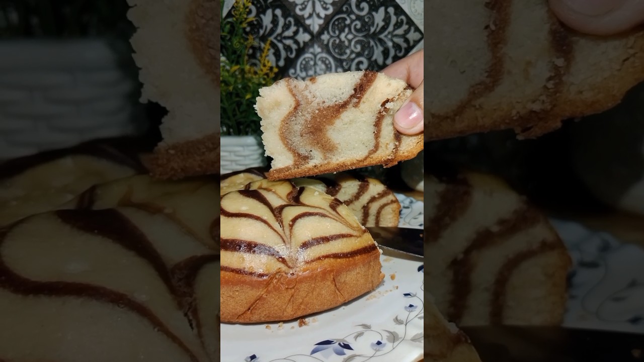 Marble cake without oven || #subscribe #food #recipe #cakerecipe