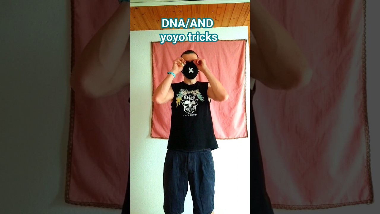 🧬 Blindfolded DNA and upside down DNA yoyotricks 