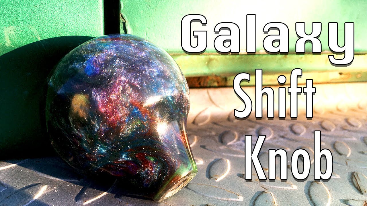 Epoxy Galaxy Shift Knob DIY YouTube