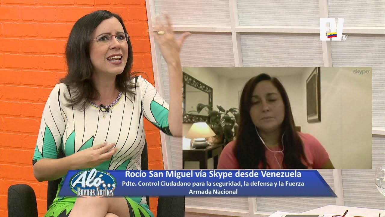 Entrevista a Rocio SanMiguel @rociosanmiguel - ALO BUENAS NOCHES 17-06 ...