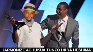 HARMONIZE ni balaa zito apata tuzo hii kwa mazito aliofanya