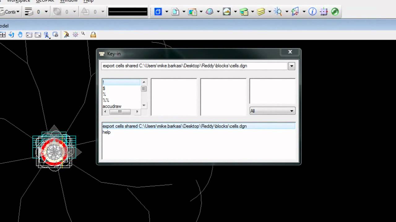 Convert AutoCad Blocks to MicroStation Cells YouTube
