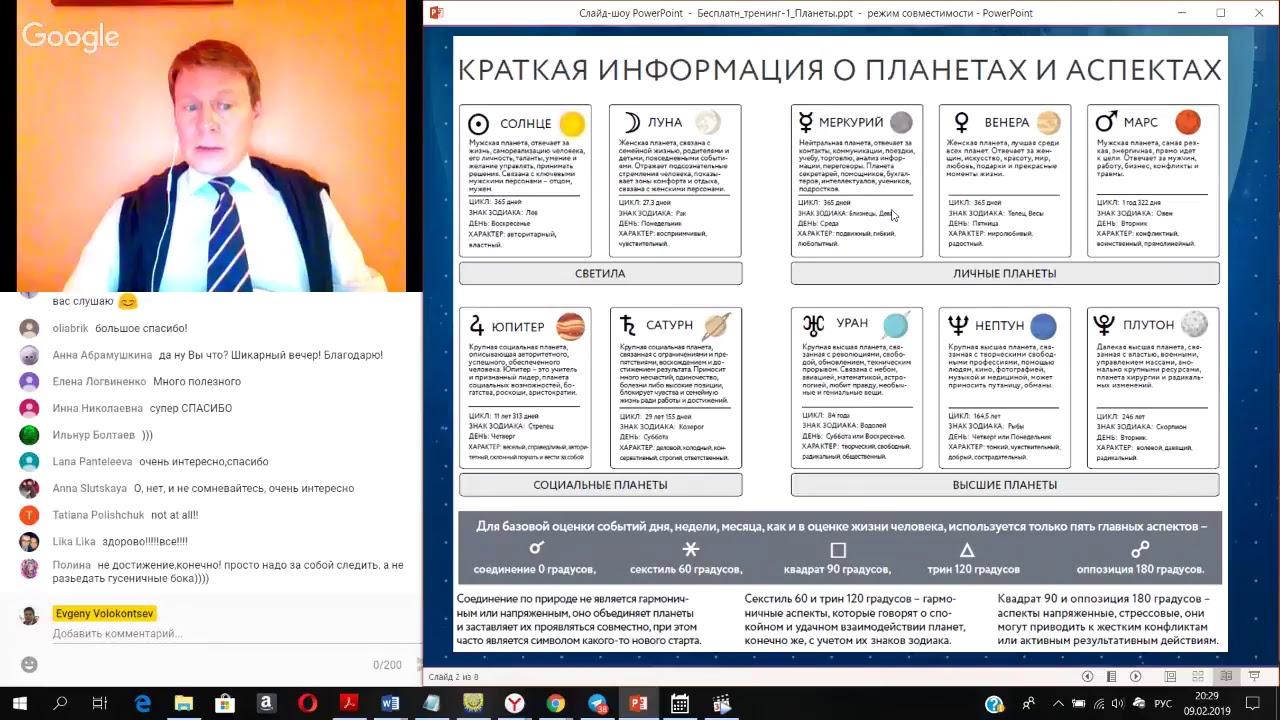 Астролог Волоконцев