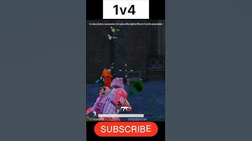 1v4 #viral #viralshort #viralshorts #bgmi #shorts #short
