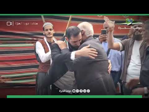 لقاء الشيف الشهير بلال ابن مدينة دوما بوالده بعد فراق دام عشر سنوات