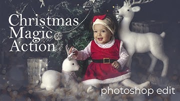 Christmas Magic Action   Photoshop Edit