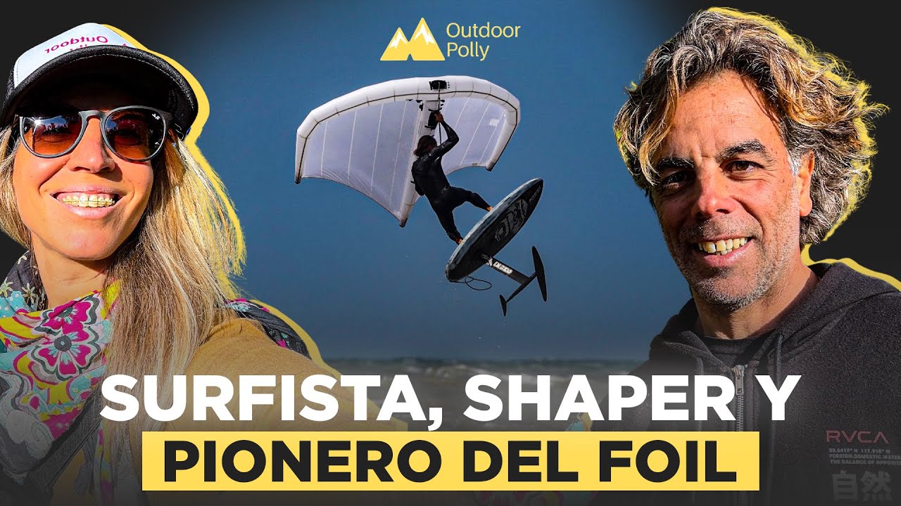 PIONERO del FOIL SURF en ARGENTINA 