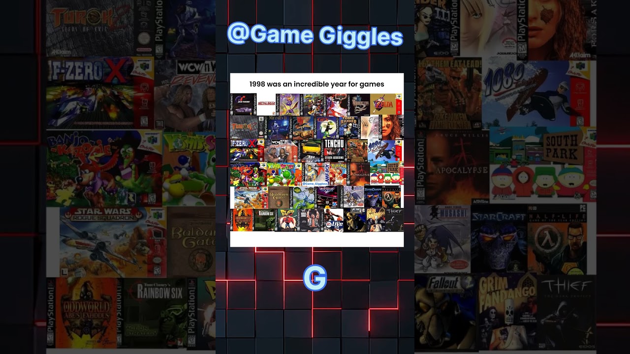 1998: The Golden Era of Gaming 🎮🔥