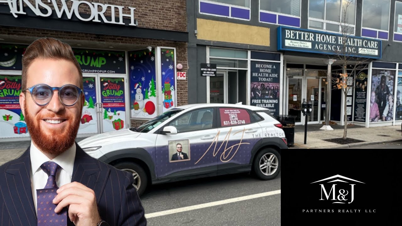 Merrick Road Rockville Centre NY Retail/Offices For Lease | MJ Real Estate Vlog #95