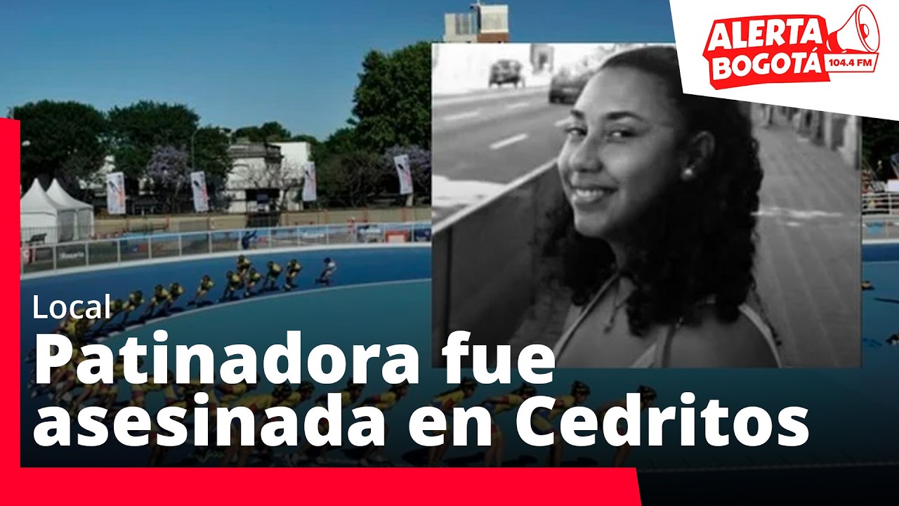Indignación en Bogotá por muerte de patinadora de 21 años: su expareja es el principal señalado