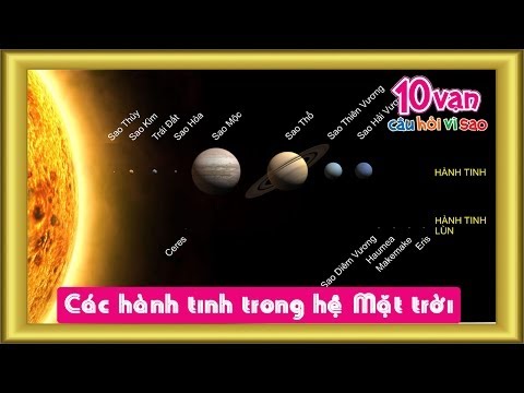 Video Các hành tinh trong hệ mặt trời (10 vạn câu hỏi vì sao) - youtube