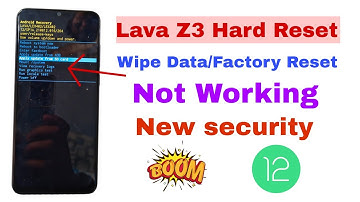 Lava Z3 Ka Lock kaise Tode! Lava Z3 Hard Reset Wipe Data Factory Reset Not Working New security!