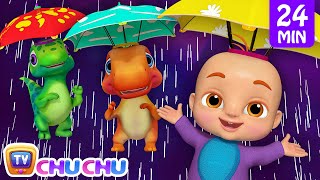 rain rain go away more 3d nursery rhymes kids songs chuchu tv