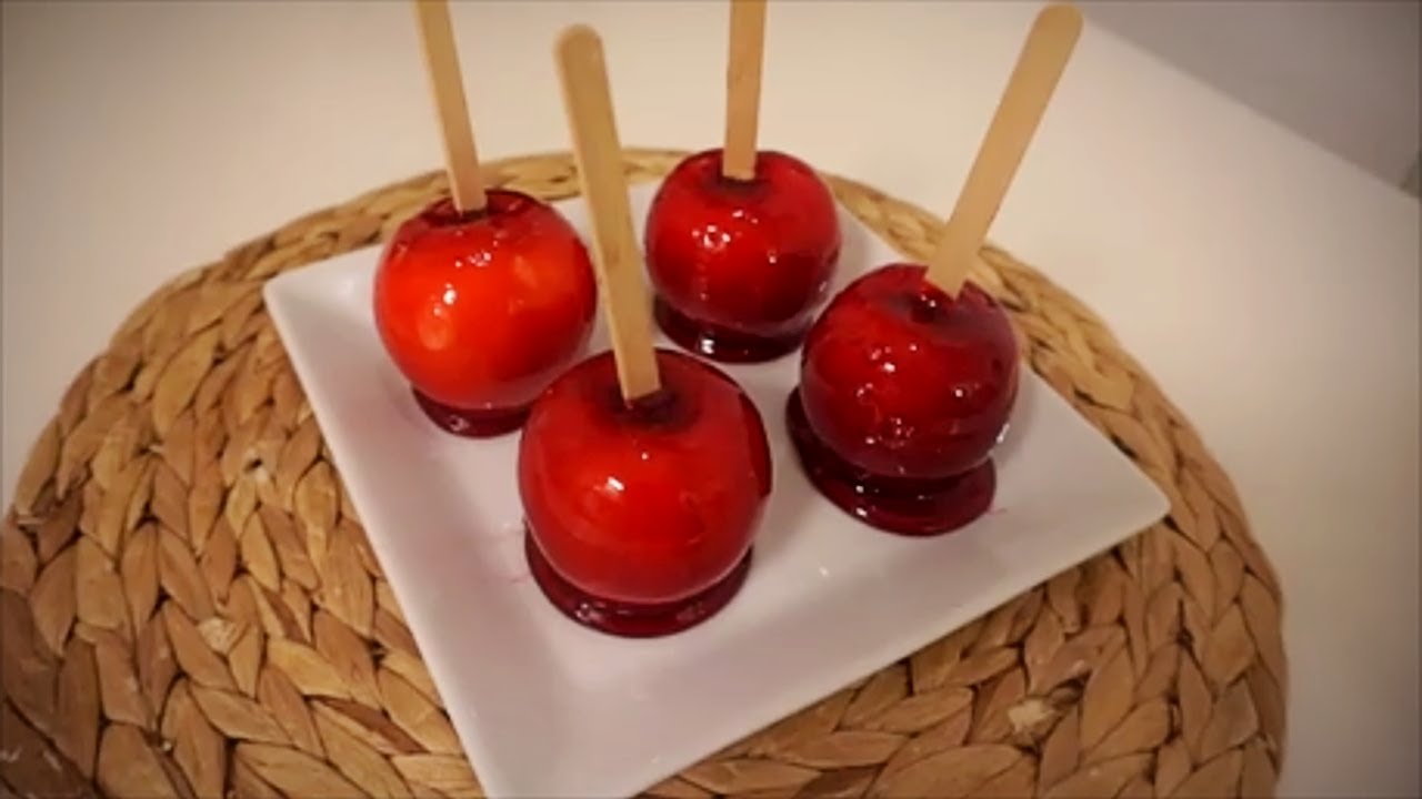 If you have sugar and water, make the best candy apple recipe, no corn