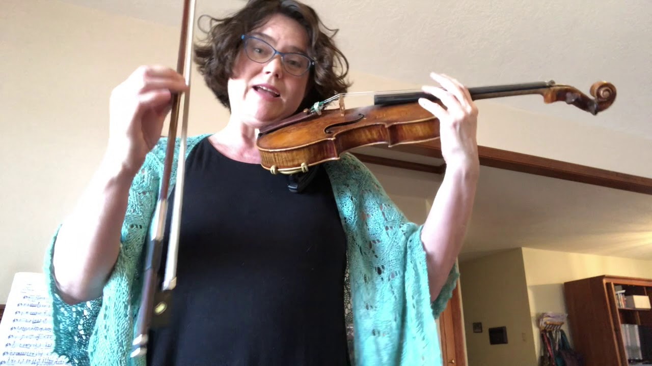 violin viola beginner part 2 - YouTube