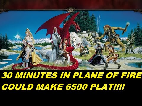 EVERQUEST LIVE- 30 minutes farming plat in POF could make you 6500pp + LOOT!! (1080p)