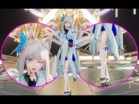 【アズールレーン MMD／4K／60FPS】加賀【桃源恋歌】