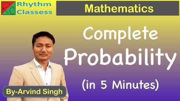 Probability - Simple Explanation with Mathematical Formula | Rhythm Classes
