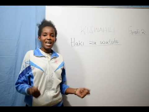 Grade 2 - Kiswahili (Haki Za Watoto )