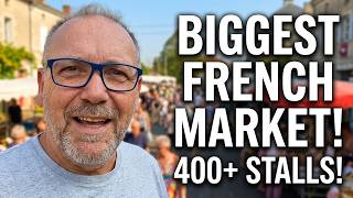 Frances BIGGEST Open Air Market Takes Over A Whole Village!