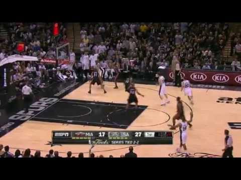 NBA Finals 2013 Game 5 Highlights - Miami Heat Vs San Antonio Spurs - 16 June 2013 www.nbacircle.com