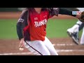 05/22 統一 VS 台鋼 三局下，獅帝芬面對台鋼恐怖的中心打線及時回穩，賞給對方兩張老K