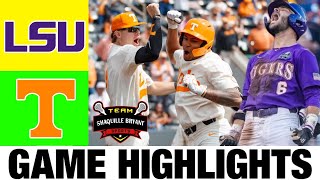 #4 Tennessee vs LSU Highlights | NCAA Baseball Highlights | 2024 College Baseball
