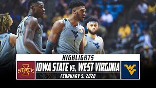 Iowa State vs. No. 13 West Virginia Basketball Highlights (2019-20) | Stadium