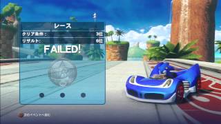 ☆１ ソニック＆オールスターレーシング TRANSFORMEDを優しく実況プレイ
