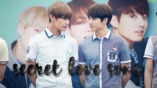 Taekook - Secret love song [FMV] Resimi