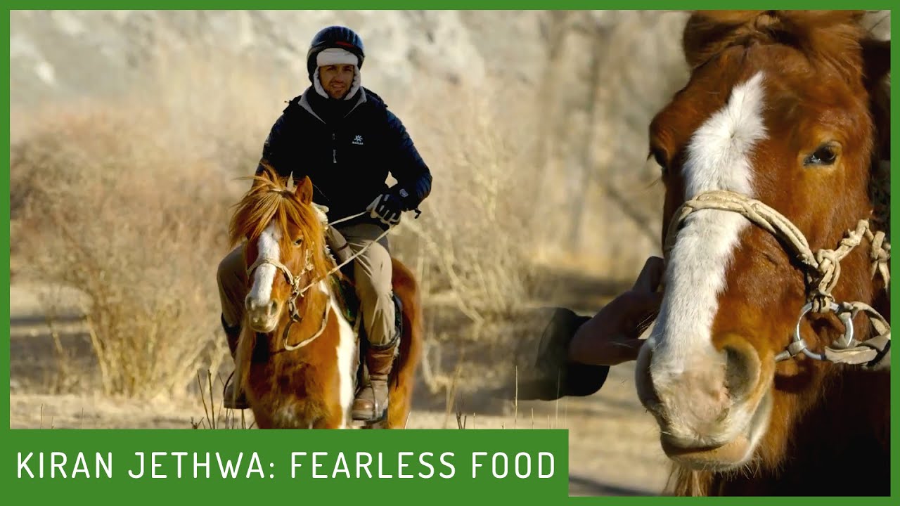 Kiran Jethwa Rides A Mongolian Horse! | Fearless Food | Kiran Jethwa