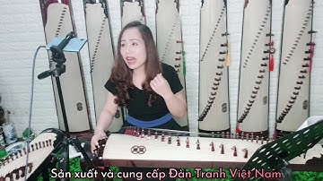 DẠY HỌC ĐÀN TRANH ONLINE CHUYÊN NGHIỆP - HƯƠNG TÓC MẠ NON ( Bolero ) - Nghệ Sĩ Đàn Tranh Hương Đức