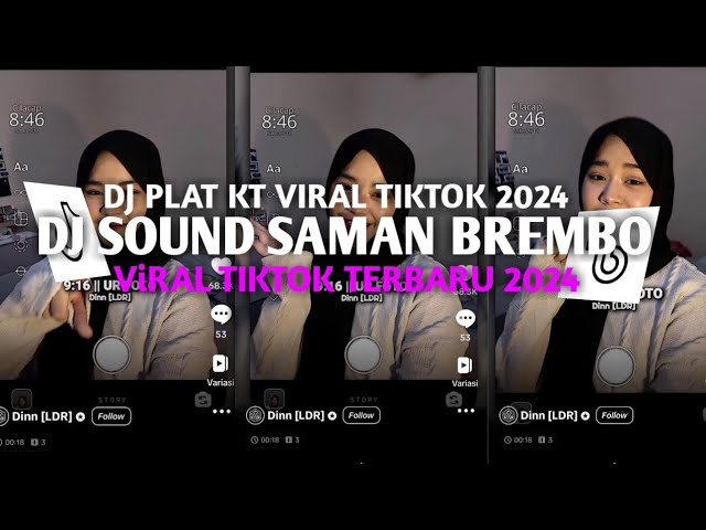 DJ SOUND SAMAN BREMBO VIRAL TIKTOK TERBARU FULL BASS 2024 (🎧🎧🎧) class=