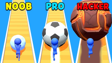 NOOB vs PRO vs HACKER - Snowball Run