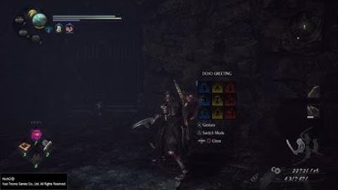 Nioh 2 Tiger Claws weapon skill drop after over 100 rounds with this dude