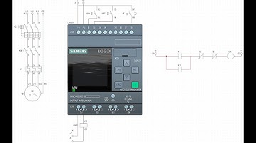 Arranque Directo con PLC de un Motor Trifásico  - Controles Industriales - CADe SIMU