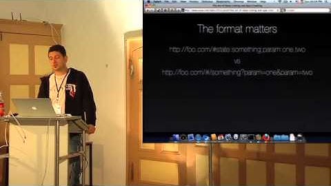 [JSConfEU 2010] Rostislav Hristov: The Art of Deep Linking and AJAX Crawling