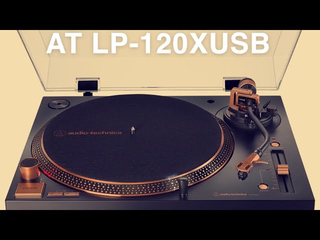 Platine Vinyle AT-LP120XUSBBK Direct-Drive - Noir